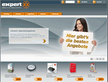 Tablet Screenshot of expert.ch