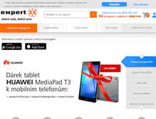 Tablet Screenshot of expert.cz