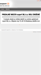 Mobile Screenshot of expert.sk