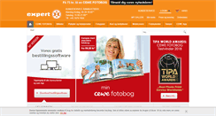 Desktop Screenshot of foto.expert.dk