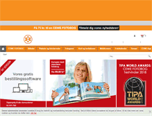 Tablet Screenshot of foto.expert.dk